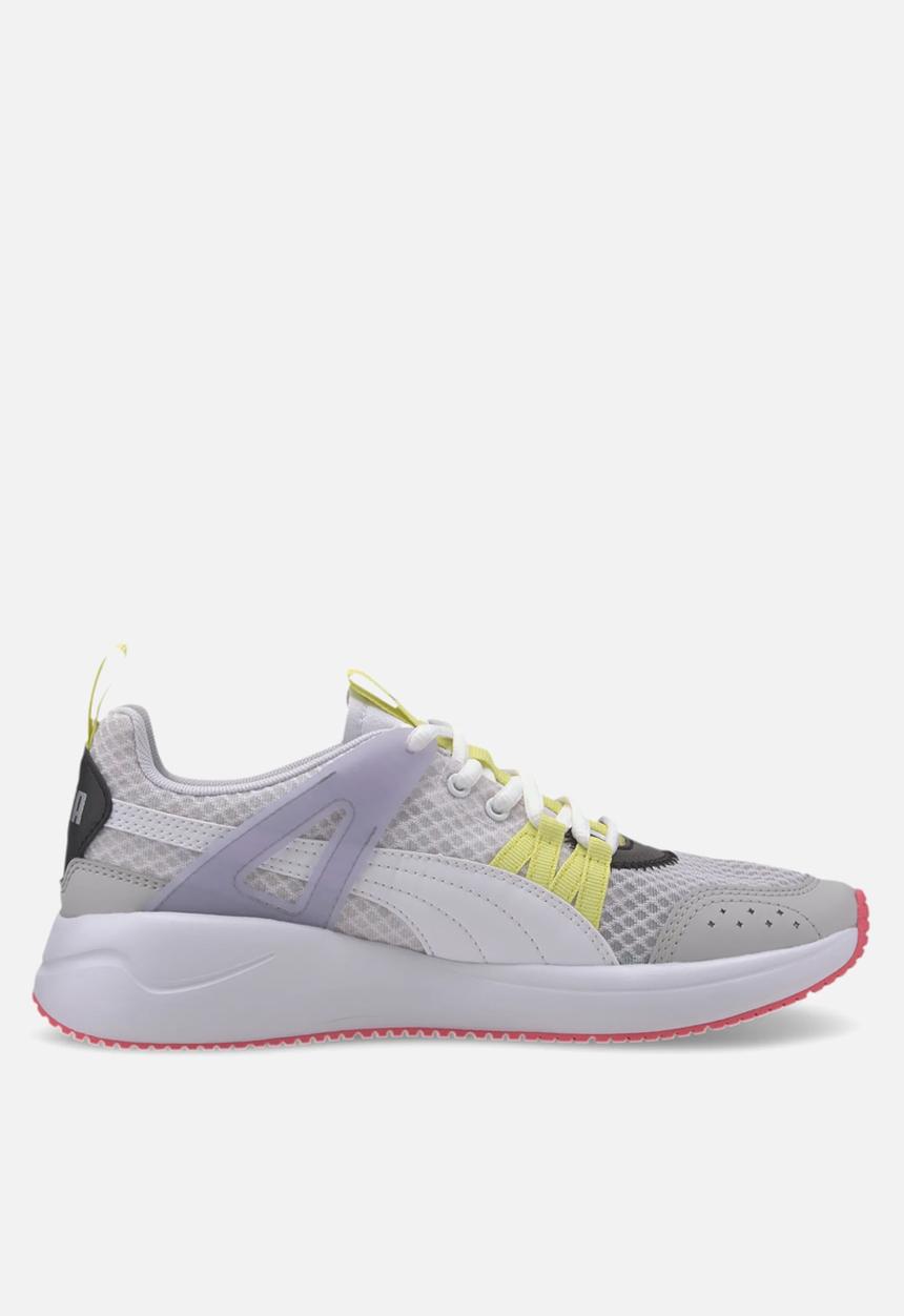 PUMA - Nuage run cage summer - puma white-purple heather-puma silver