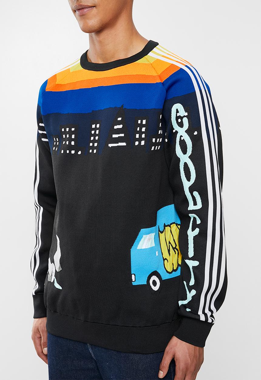 adidas Originals - Uas knit tops - black