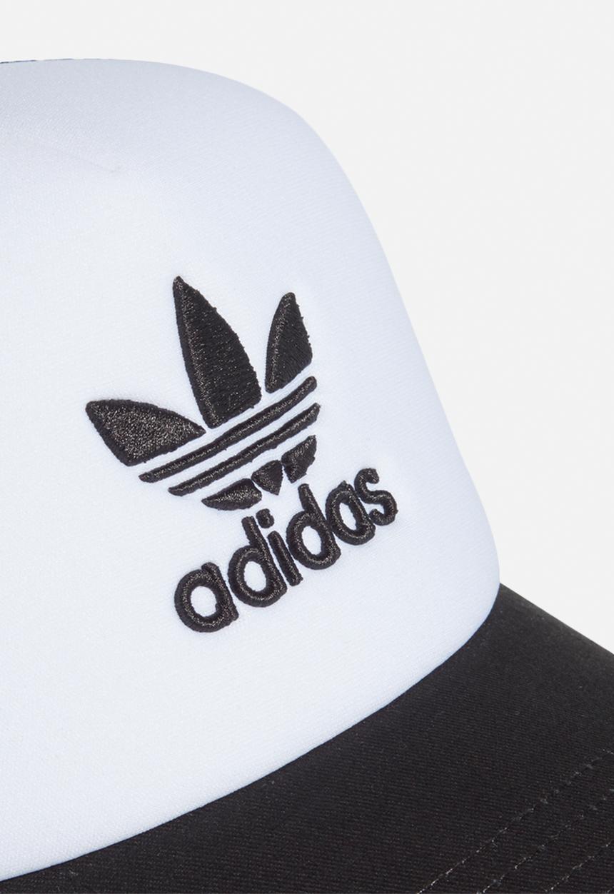 adidas Originals - Gorra adicolor trucker - black & white