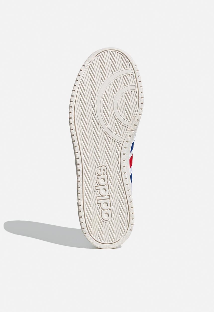adidas Originals - Hoops 2.0 - white / collegiate royal / scarlet 