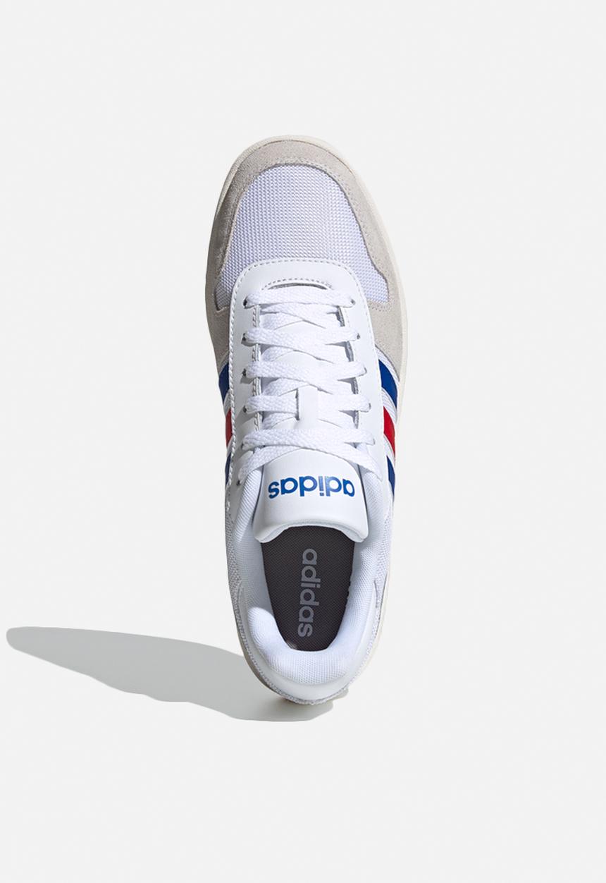 adidas Originals - Hoops 2.0 - white / collegiate royal / scarlet 