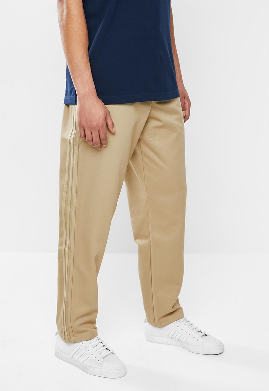 adidas Originals - Striped chino pant - beige