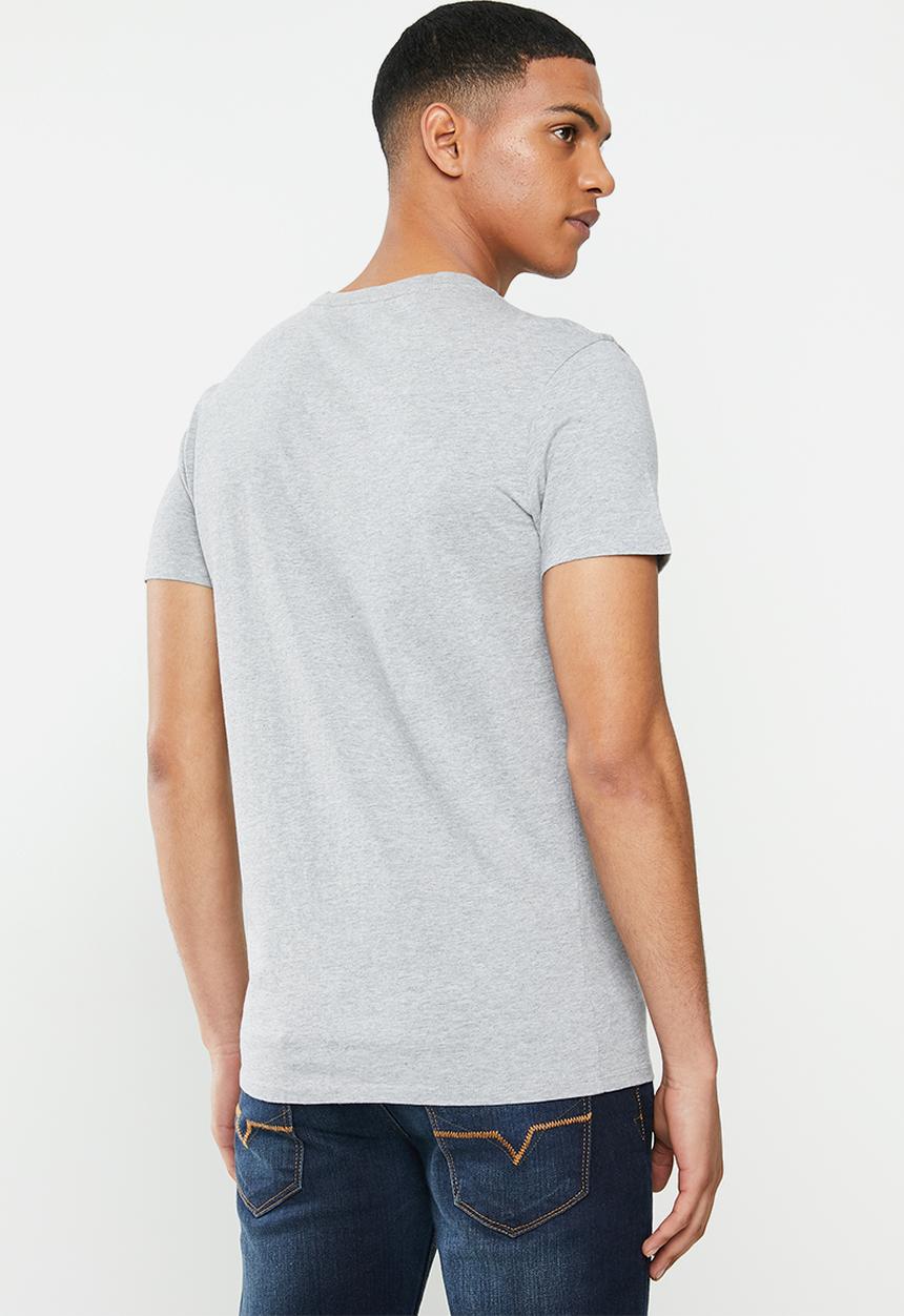GUESS - Short sleeve guess california tee - grey