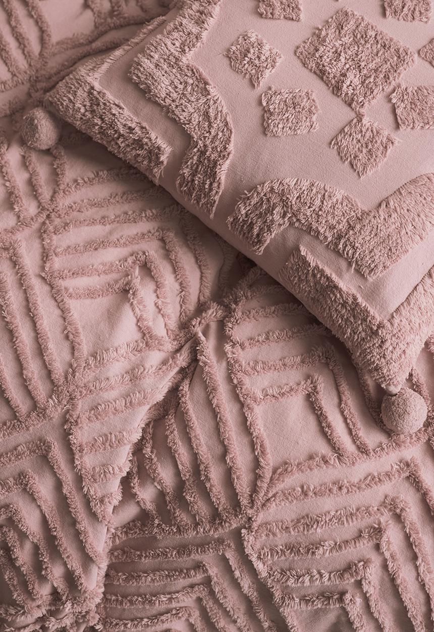 Linen House - Ramona duvet cover set - blush