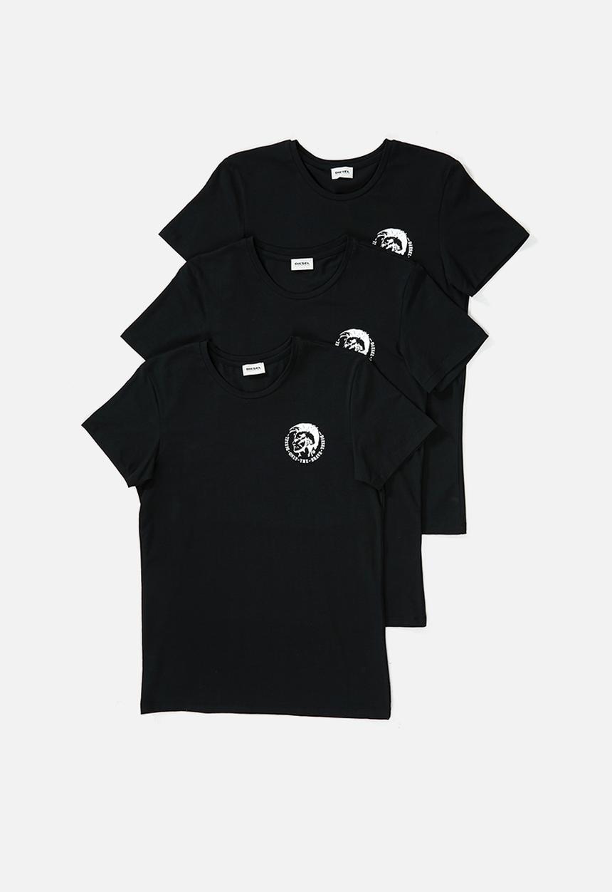 Diesel  - Randal short sleeve 3 pack tees - black