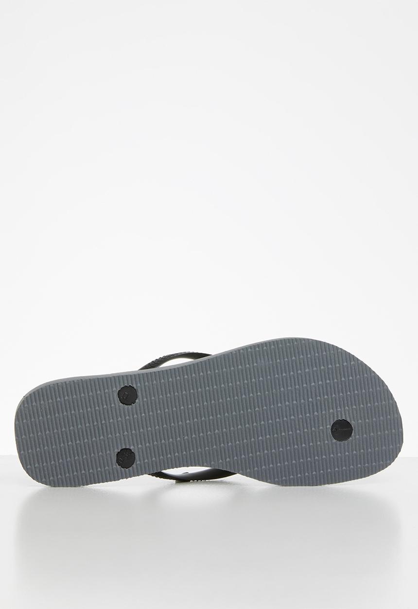 Havaianas - Slim animals - steel grey & black