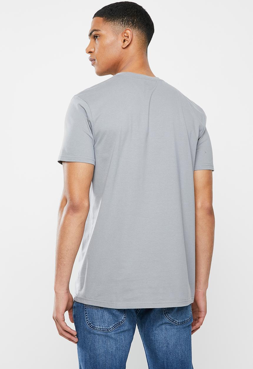 Lee  - Keyline logo tee - grey