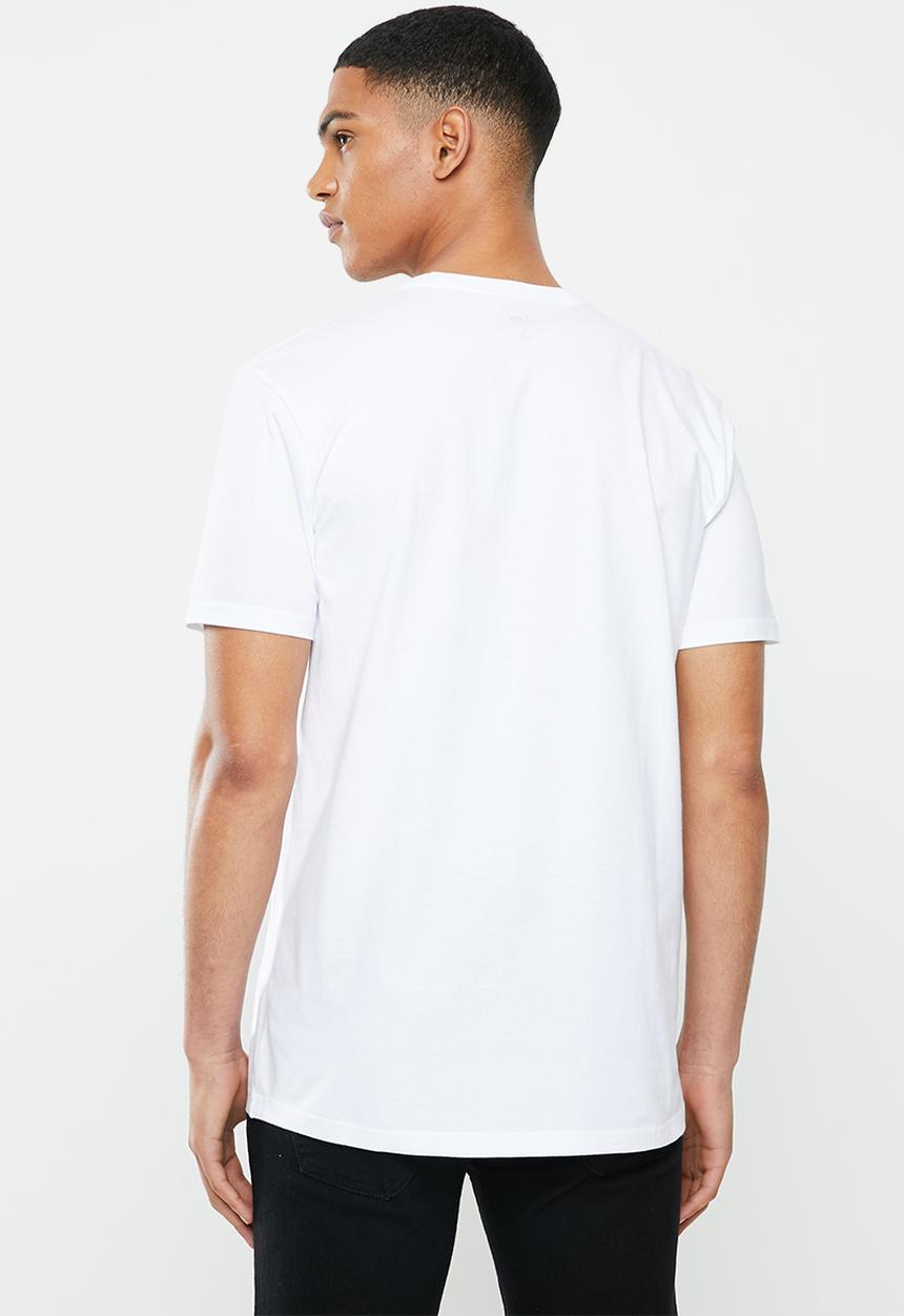 Lee  - Keyline logo tee - white