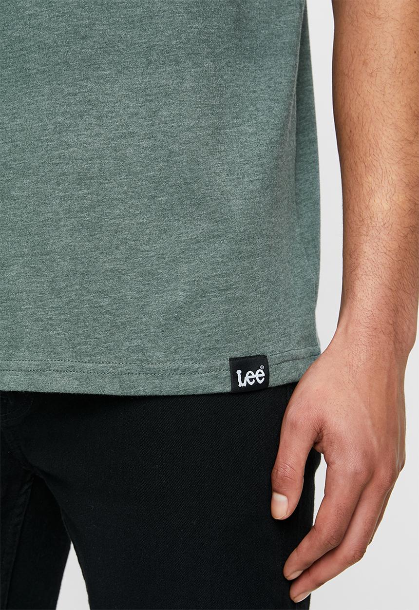 Lee  - Classic logo tee - green