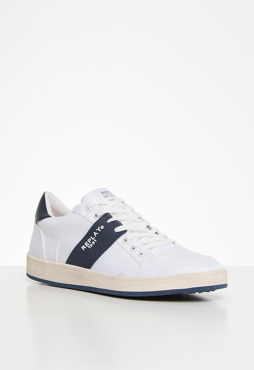 Replay - Blog fern - white & navy