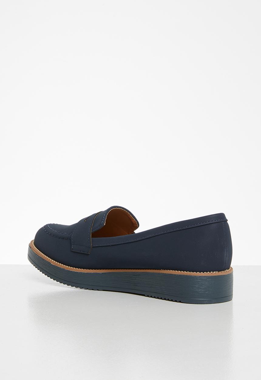 Jada - Flatform loafer - navy