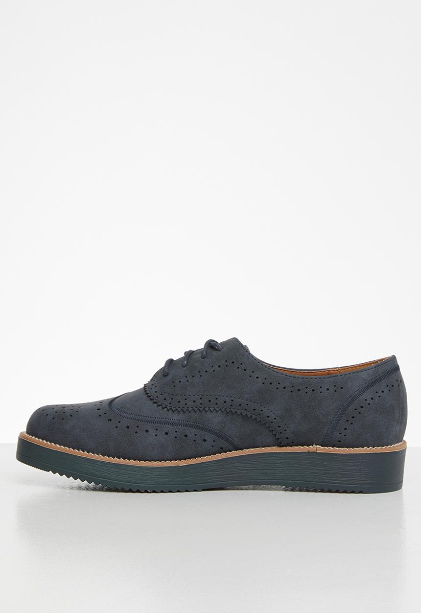 Jada - Flatform brogue - navy