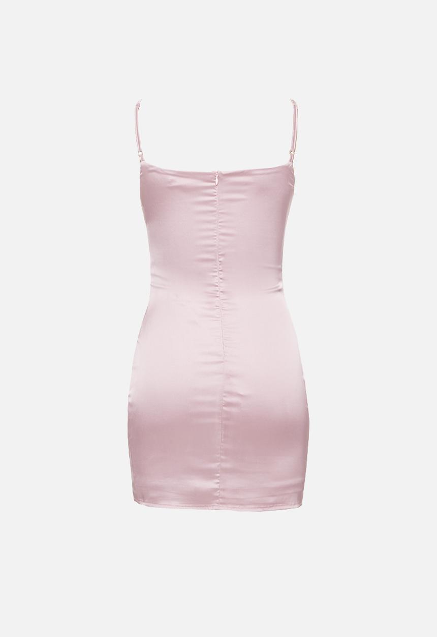 Missguided - Petite satin slip dress - lilac
