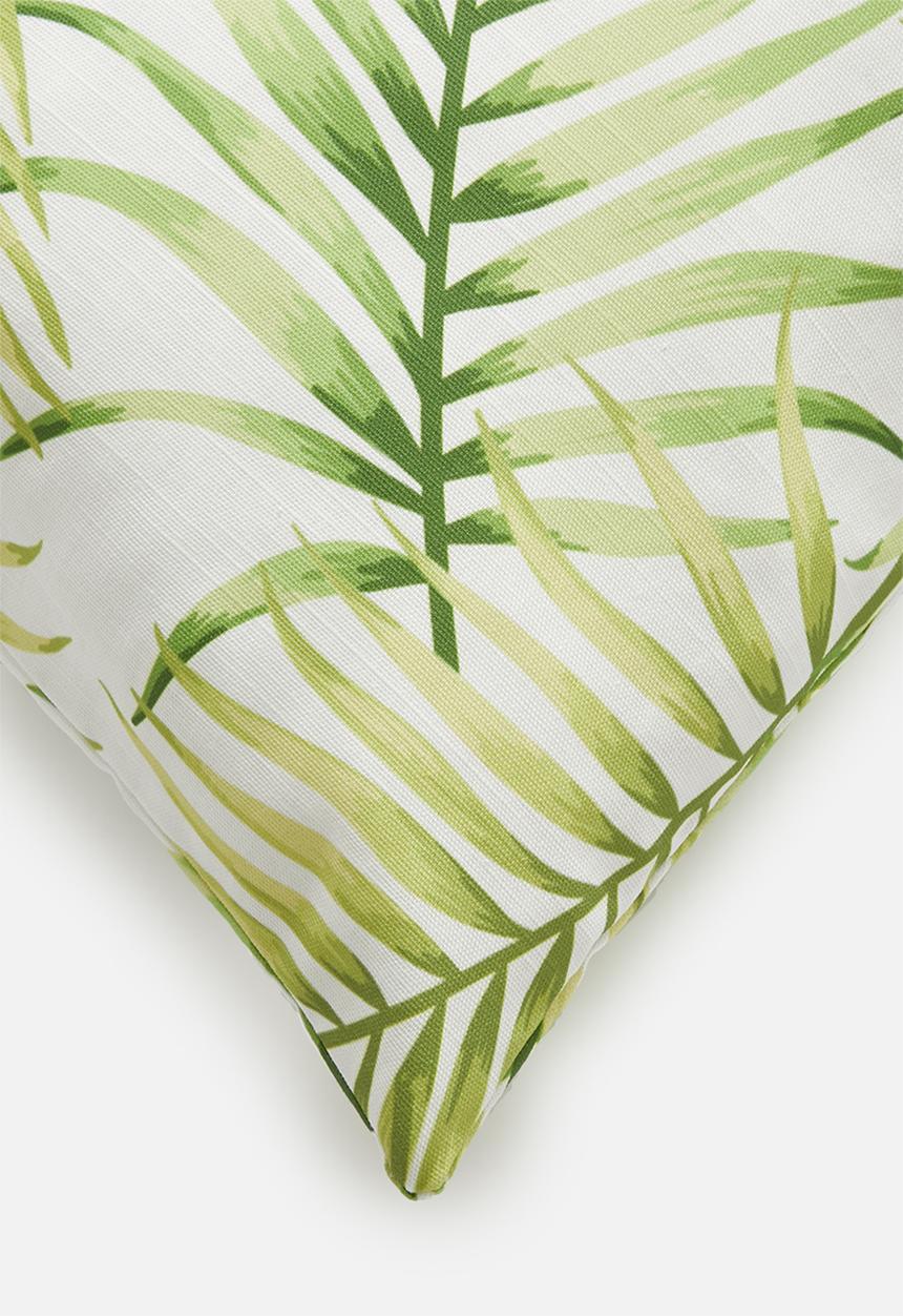 Sixth Floor - Tropic cushion cover - green
