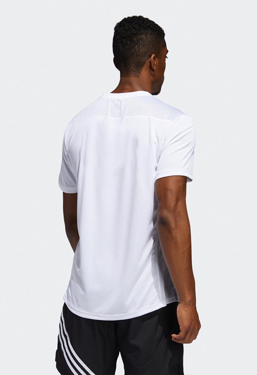 adidas Performance - Run it short sleeve tee - white