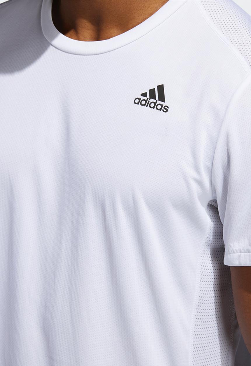 adidas Performance - Run it short sleeve tee - white