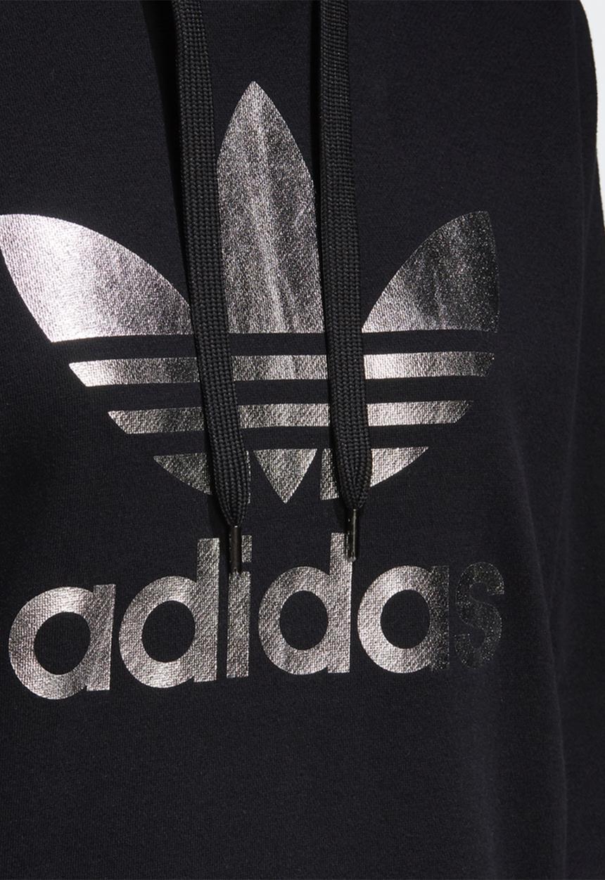 adidas Originals - Trefoil tracktop - black & white