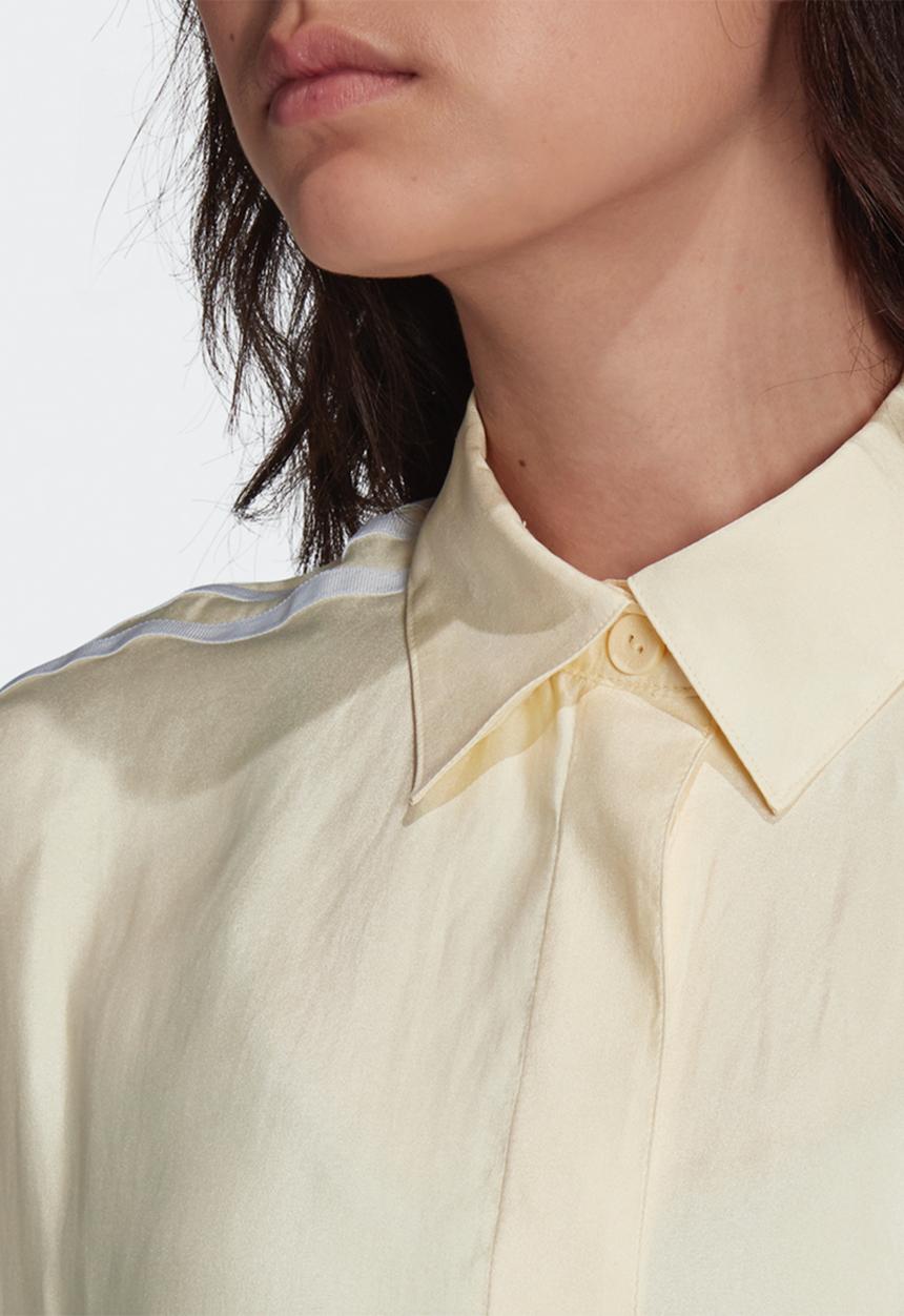 adidas Originals - Adicolour satin dress - yellow
