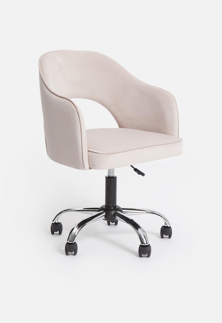 Sixth Floor - Sierra office chair - blush