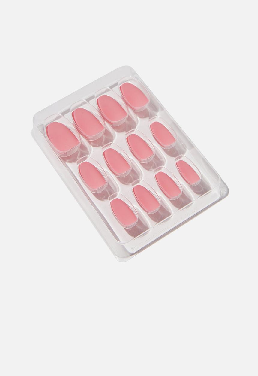 Cotton On - Rubi stick on nails - matte pink