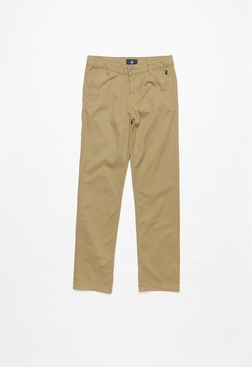 POLO - Boys Logan chino - stone