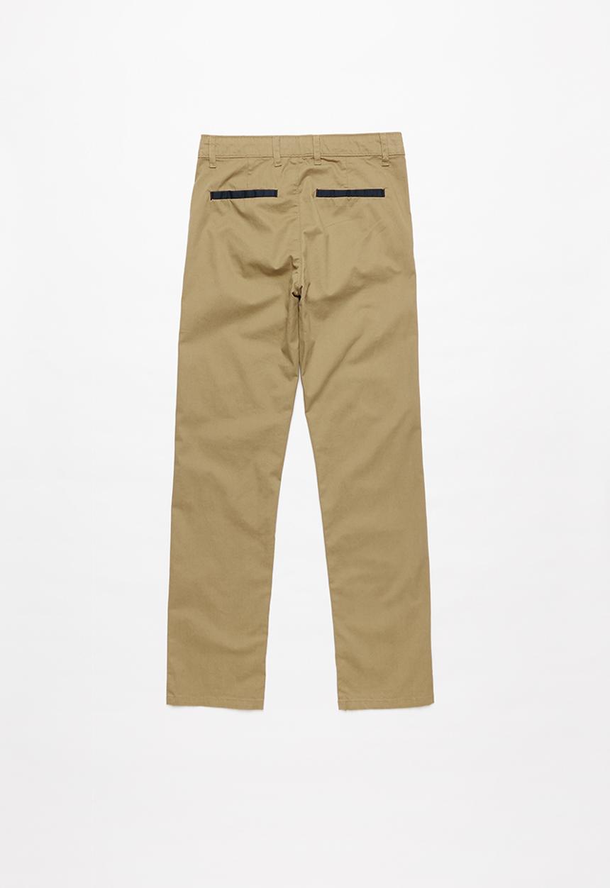 POLO - Boys Logan chino - stone
