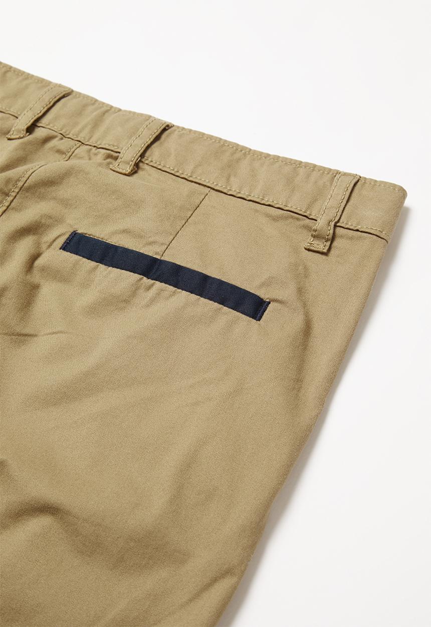 POLO - Boys Logan chino - stone