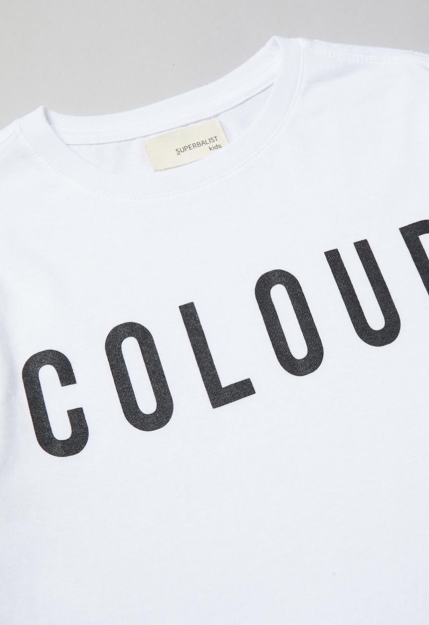 Superbalist Kids - Slogan tshirt - white