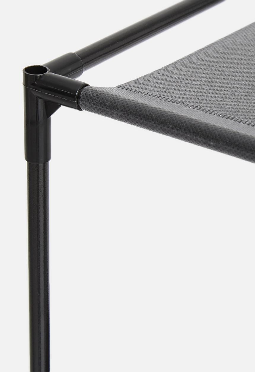 Sixth Floor - Storage shelf 6 compartments - black 