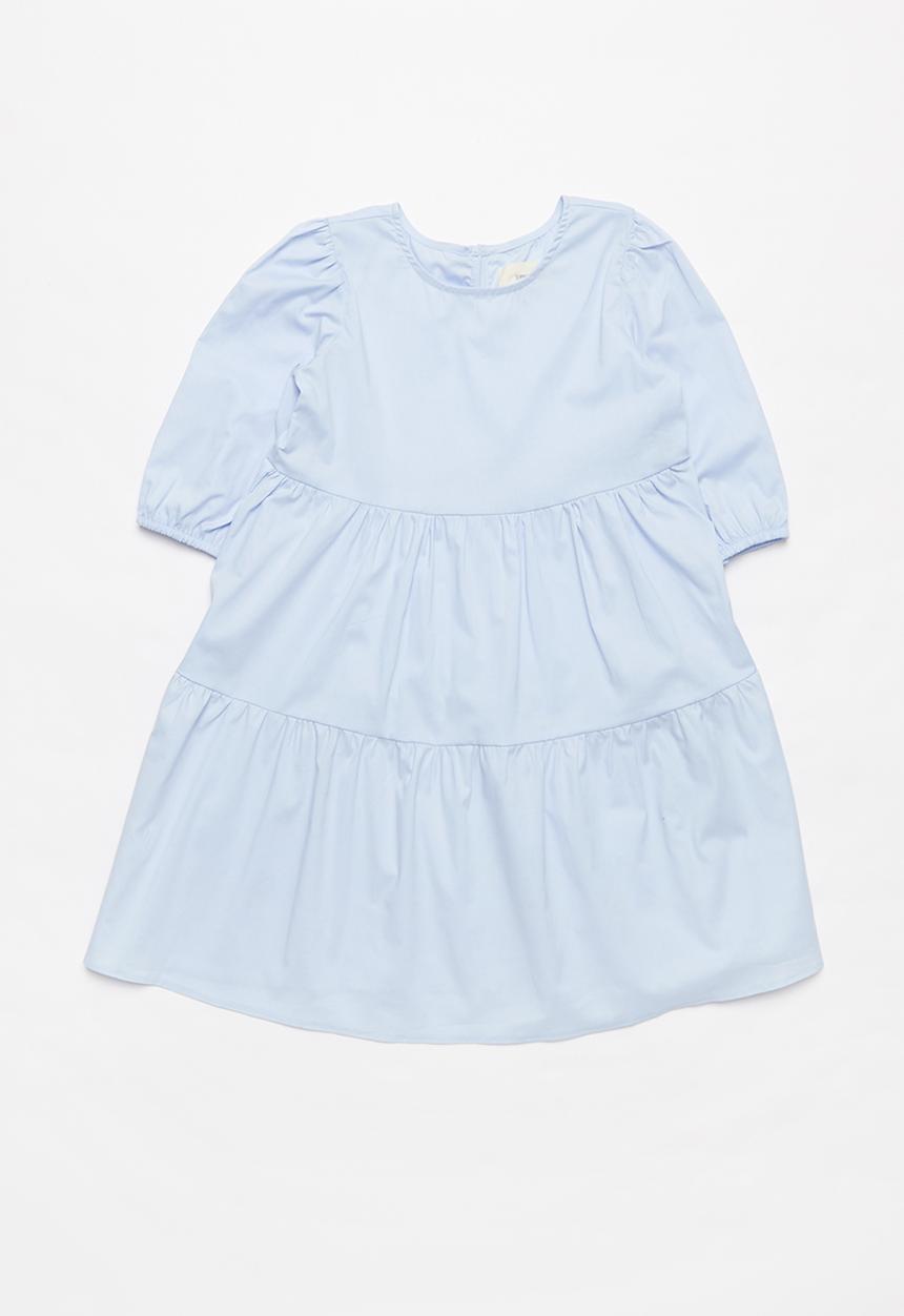 Superbalist Kids - Girls tiered dress - blue
