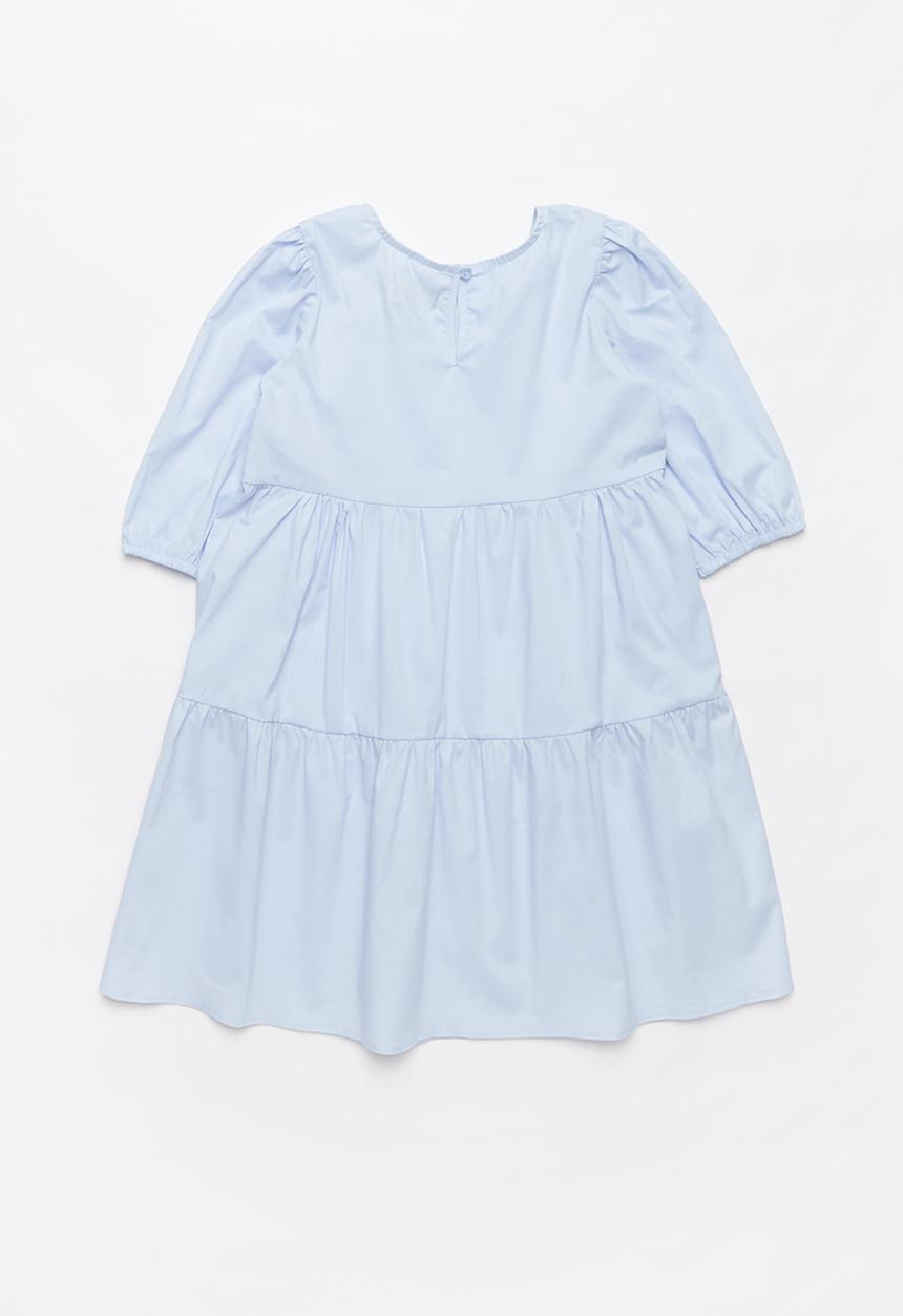 Superbalist Kids - Girls tiered dress - blue