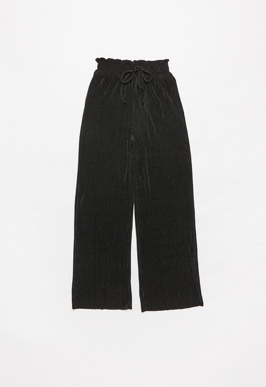 Superbalist - Pleated culotte - black