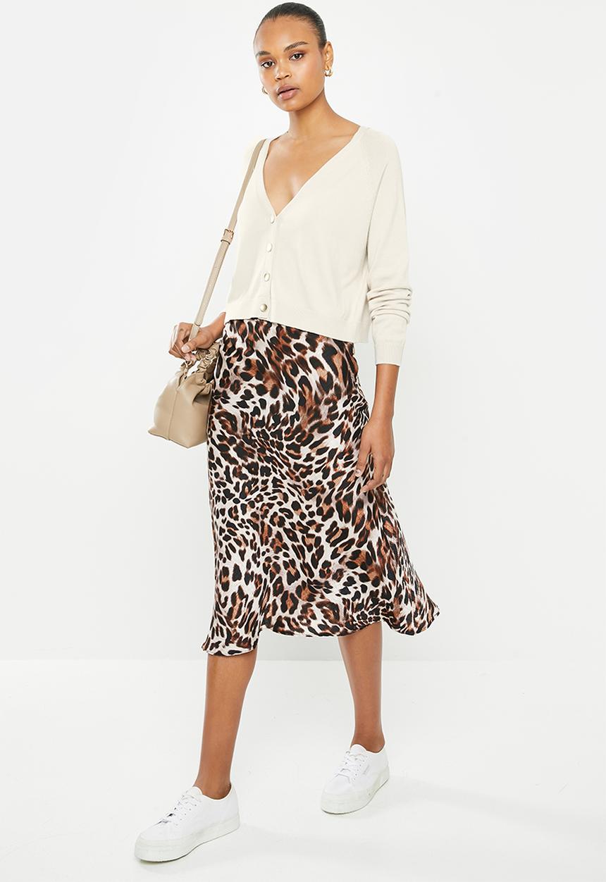 ONLY - Cecilia long sleeve cardi - pumice stone