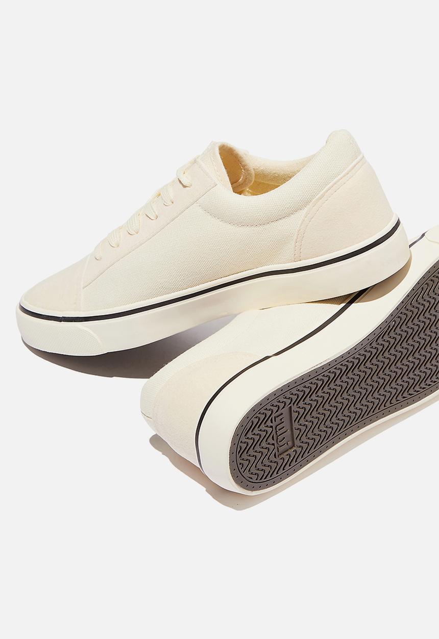 Cotton On - Joey toe cap low rise - cream 