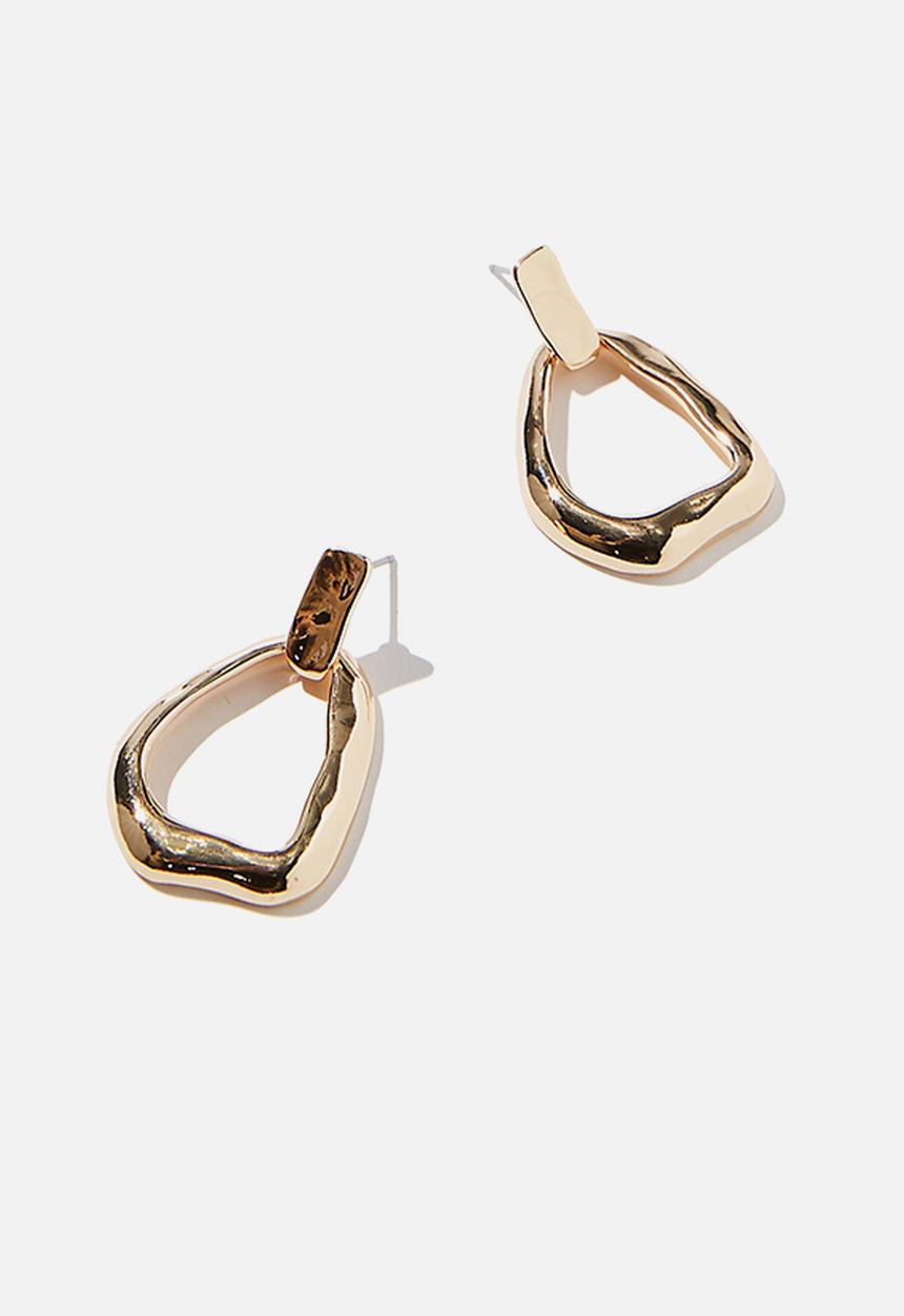 Rubi - Boutique treasures earrings  - gold