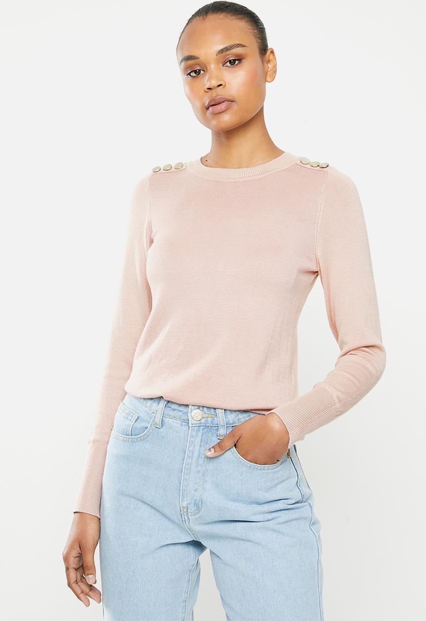 ONLY - Cecilia long sleeve pullover - rose smoke