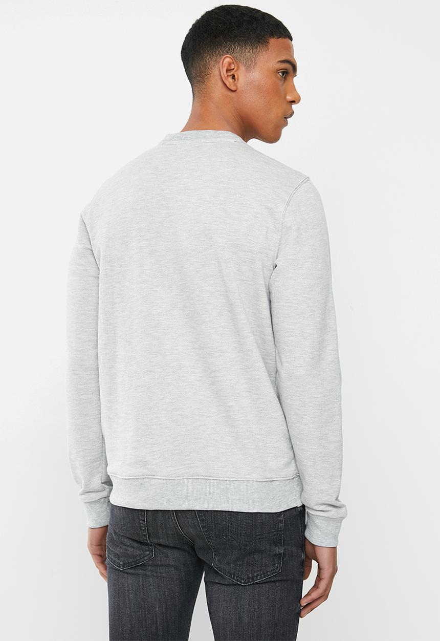 Ben Sherman - Ben sweatshirt crew - grey