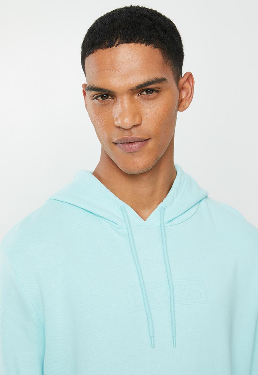 Levi’s® - Graphic pullover hoodie - blue