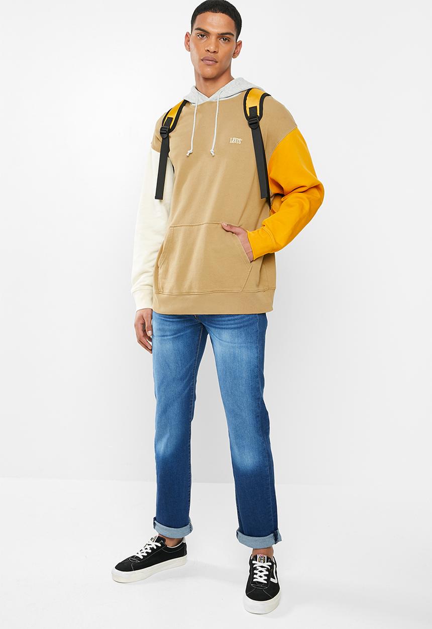 Levi’s® - Novelty t3 colour block hoodie - multi