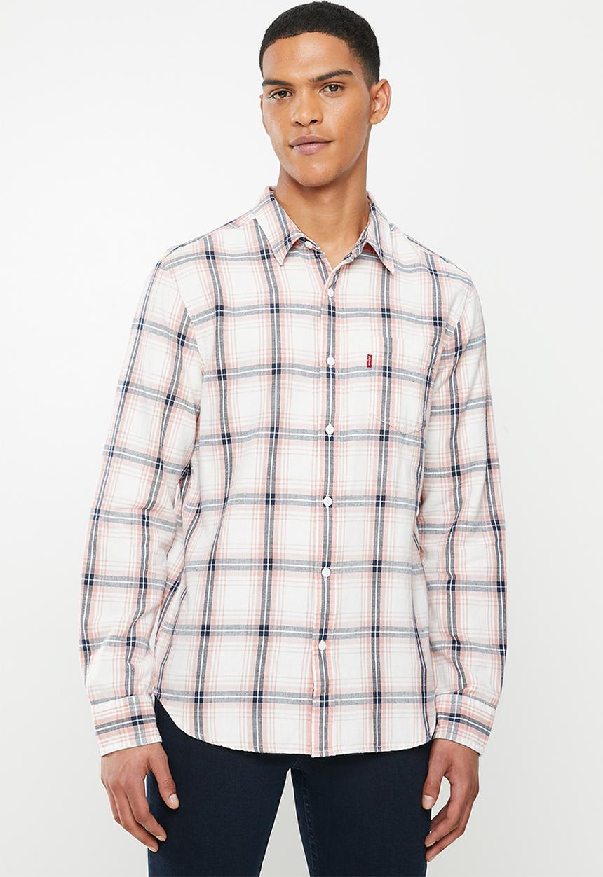 Levi’s® - Classic 1 pocket standard shirt - pink & navy 
