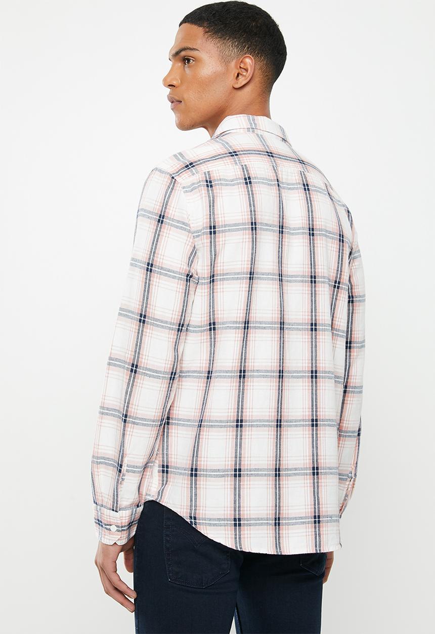 Levi’s® - Classic 1 pocket standard shirt - pink & navy 