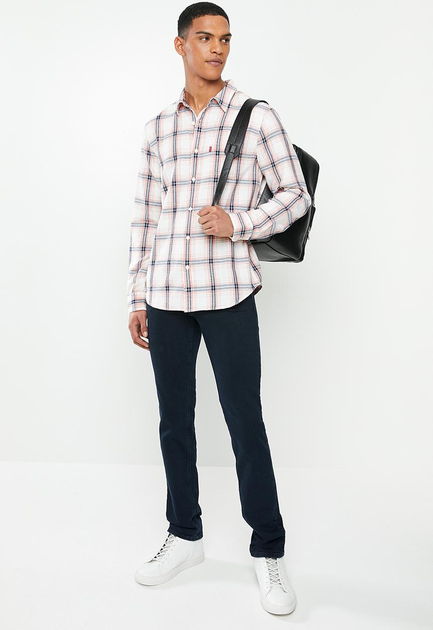 Levi’s® - Classic 1 pocket standard shirt - pink & navy 