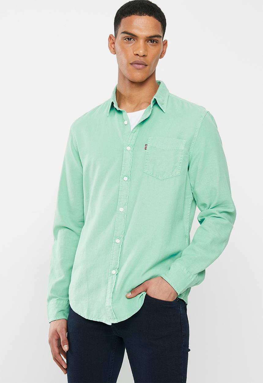 Levi’s® - Classic 1 pocket standard shirt - green