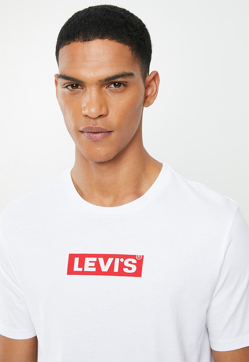 Levi’s® - Boxtab graphic tee boxtab white+ graphic - white