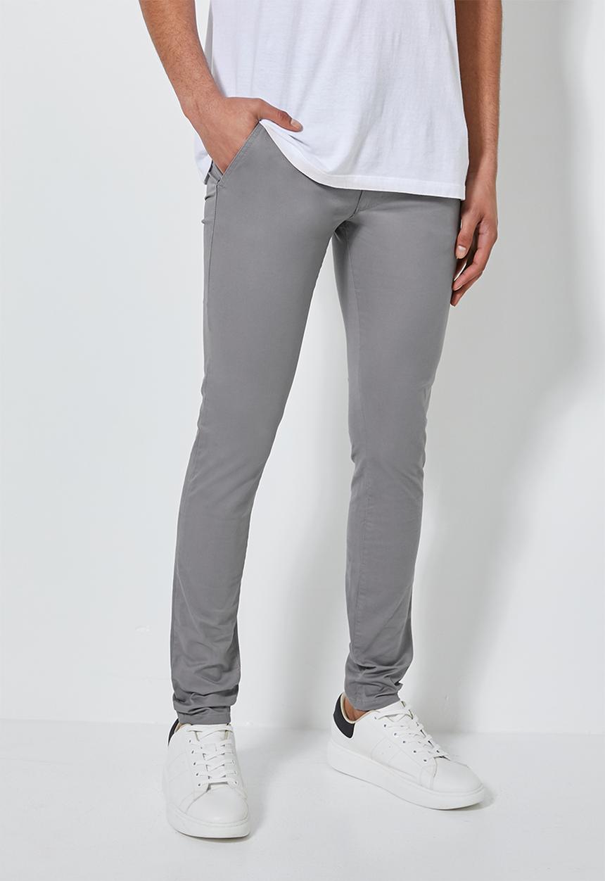 Superbalist - Marshall skinny chino - grey 