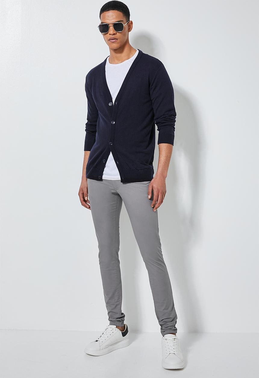 Superbalist - Marshall skinny chino - grey 