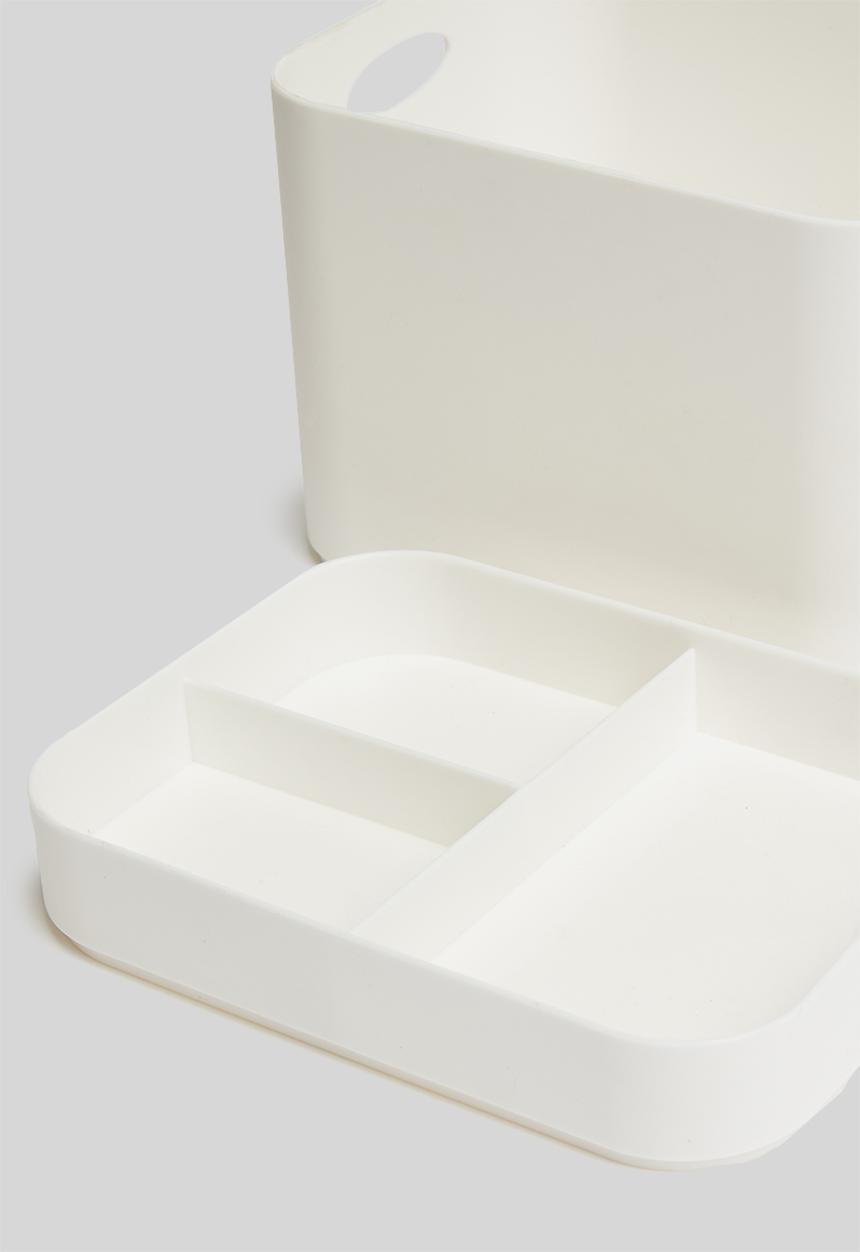 Bathroom Solutions - Make up organiser - white