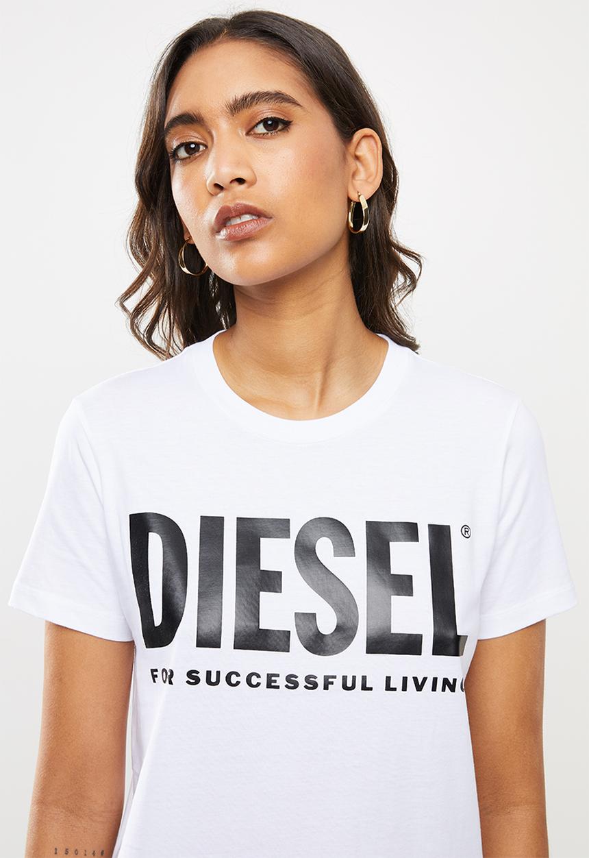 Diesel  - T-sily T-shirt - white