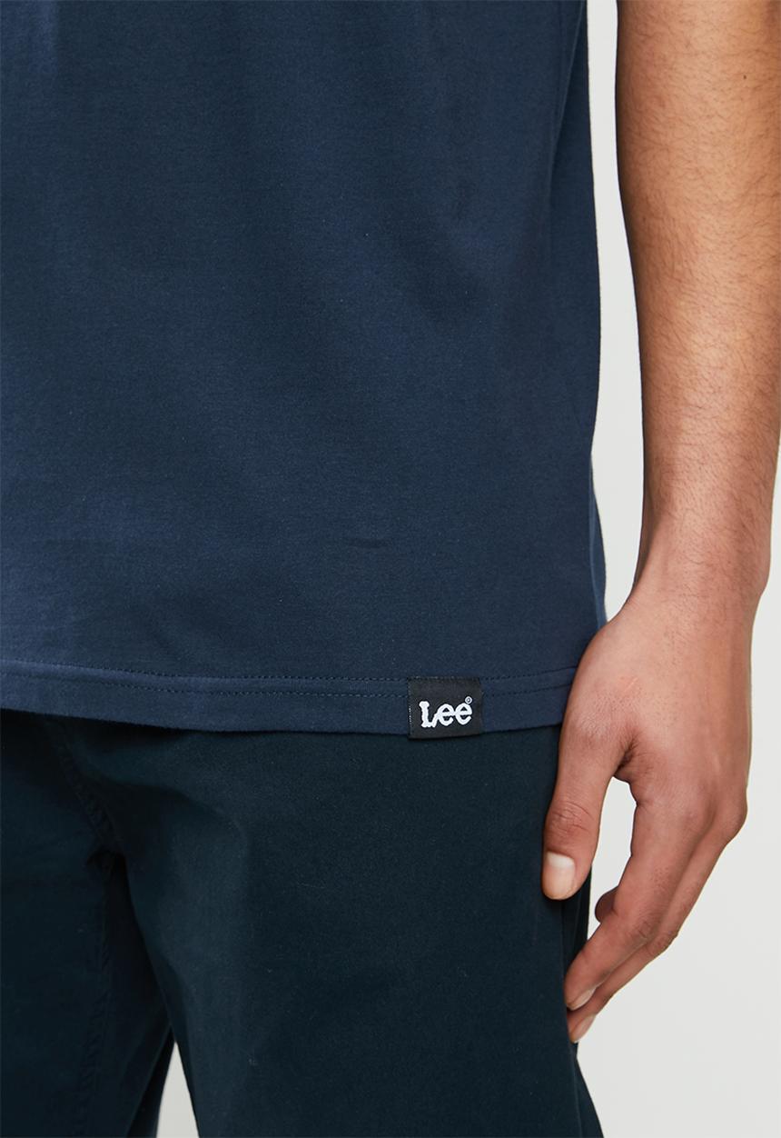 Lee  - Lee logo tee - navy