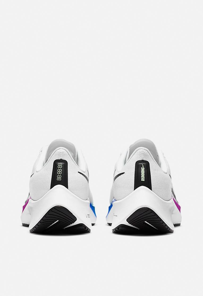 Nike - Air Zoom Pegasus 37 - white  /flash crimson-hyper violet